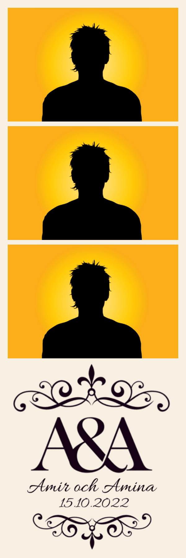 Exempel på fotoremsa