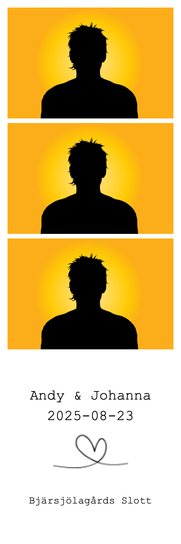 Exempel på fotoremsa