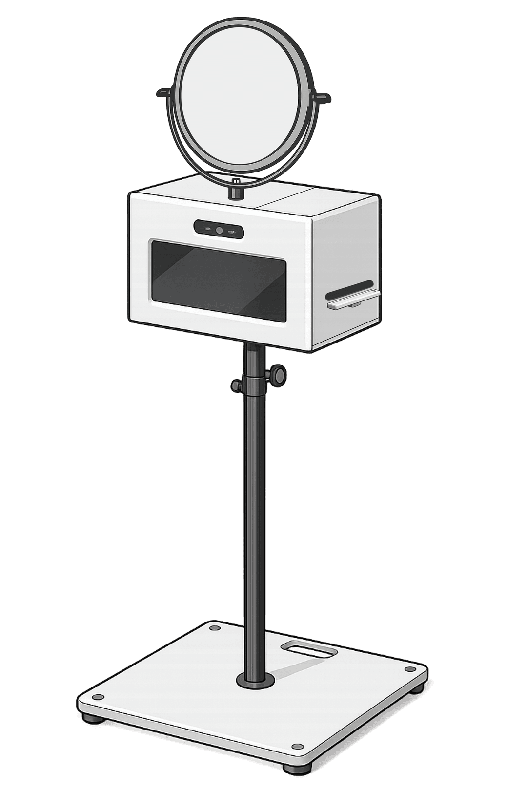 Fullt monterad fotoautomat